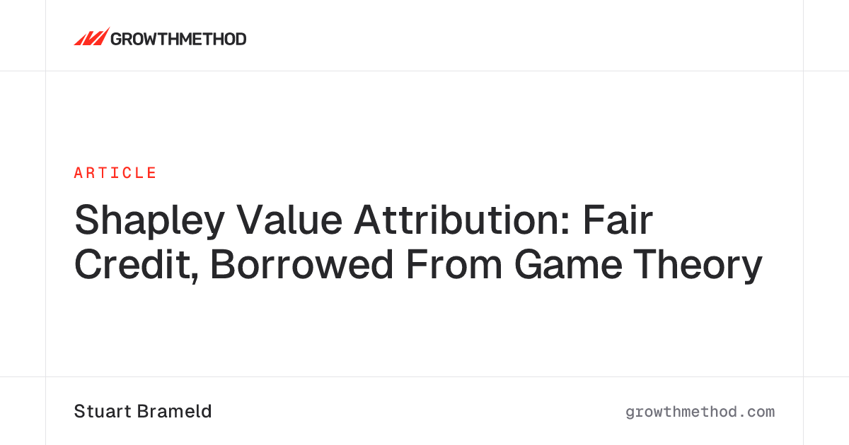 Shapley Value Attribution: Fair Credit, Borrowed From Game Theory ...